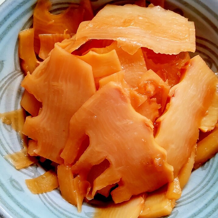 メンマみたいなタケノコの炒め物